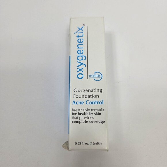 NEW Oxygenetix Acne Control Foundation - Honey - 0.53 fl oz / 15mL - Picture 3 of 6